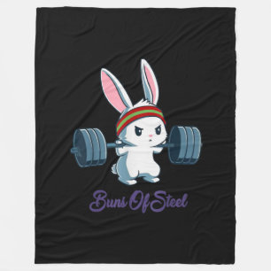 Cobertor De Velo Pedaços de Ness Rabbit Bunny Lover Gym Workout En