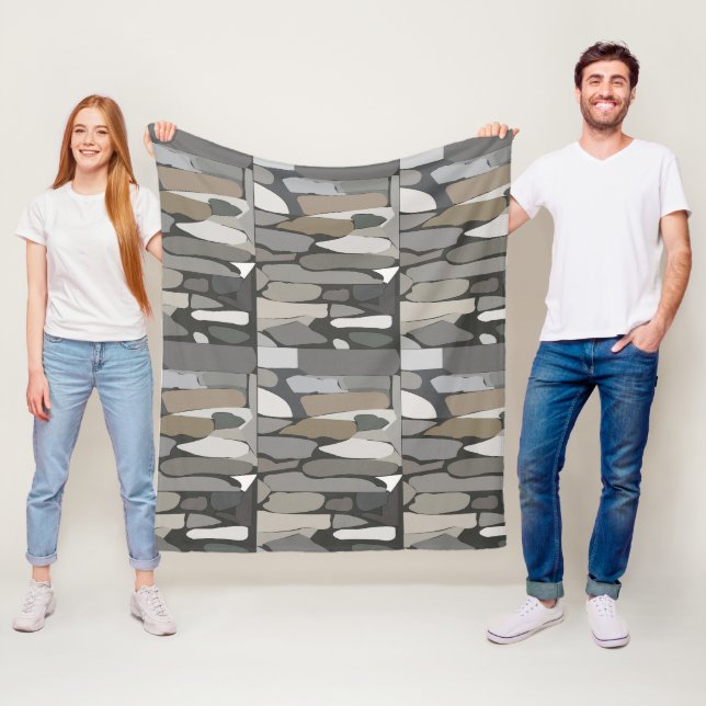 Cobertor De Velo Pedra Cinza Rocha  (In Situ)