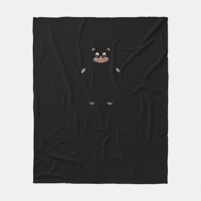 Cobertor De Velo Peekabo (Branco) (Frente)