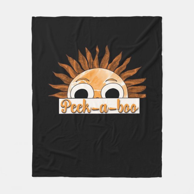 Cobertor De Velo Peekabo Sunshine (Frente)