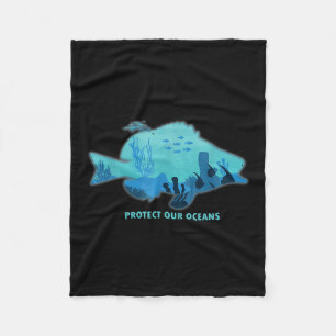Cobertor De Velo Peixe Com Barbatana, Proteção Ambiental, Proteção