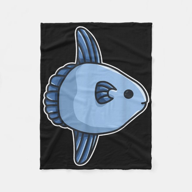 Cobertor De Velo Peixe-lua Peixe-lua Comum Mola - Mola Mola (Frente)