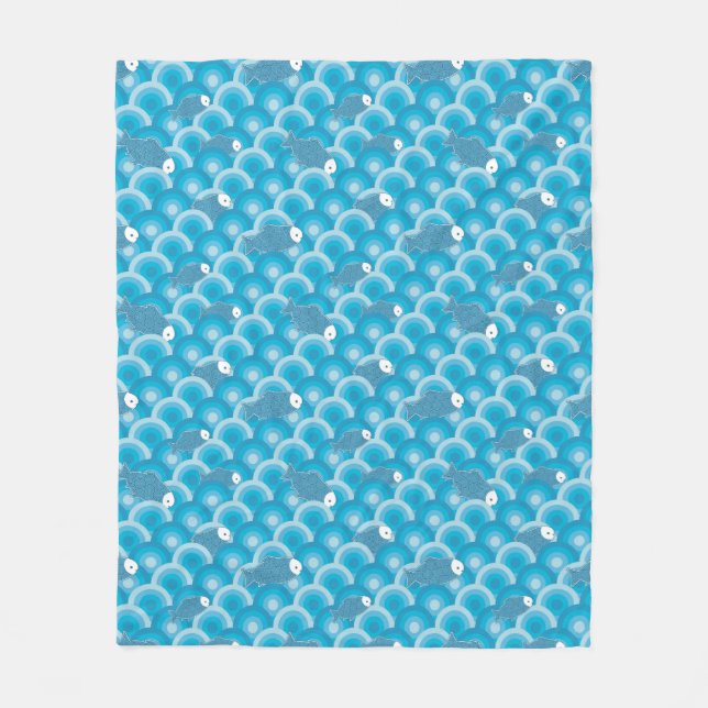 Cobertor De Velo Peixes (Frente)