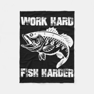 Cobertor De Velo Peixes Duros De Trabalho Mais Pescado Pescar Pesca