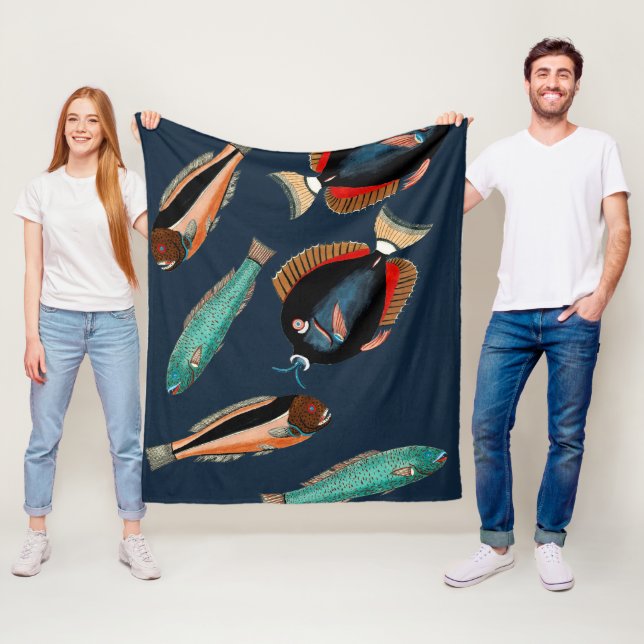 Cobertor De Velo Peixes tropicais (In Situ)