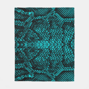 Cobertor De Velo Pele Python: Cobra Pattern Design