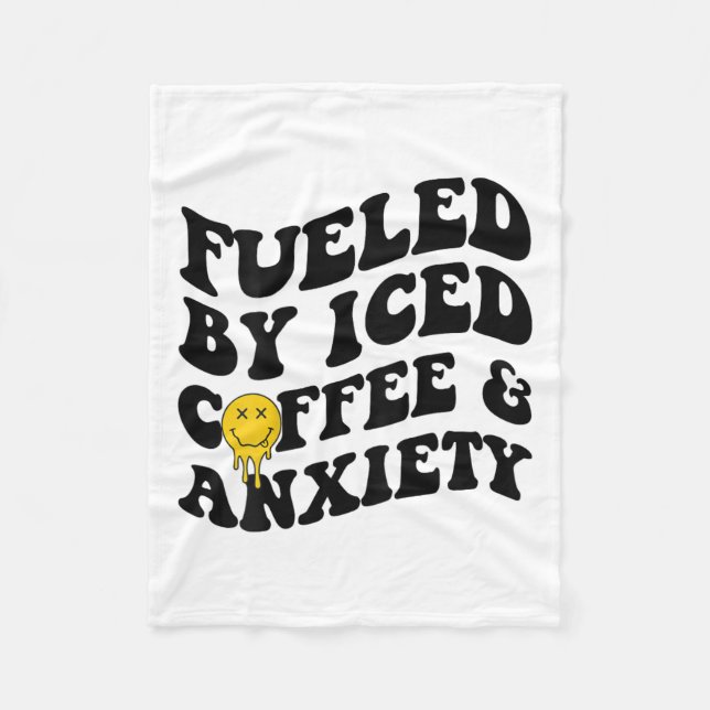 Cobertor De Velo Pelo Café Forçado E Ansiedade Saúde Mental Nas Cos (Frente)