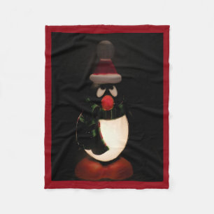 Cobertor De Velo Penguin Fleece Blanket