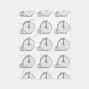 Cobertor De Velo Penny Farthing de Bicicleta de Alta Roda