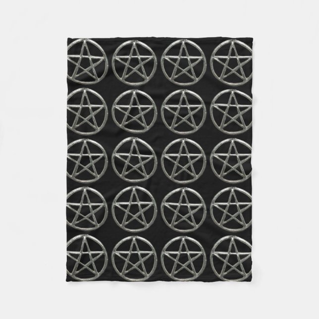 Cobertor De Velo Pentacle Fleece Blanket (Frente)