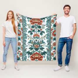 Cobertor De Velo Peony Brocade