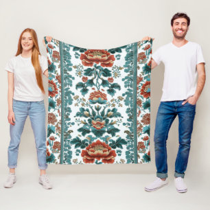 Cobertor De Velo Peony Brocade