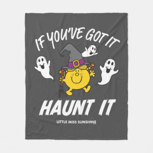 Cobertor De Velo Pequena Senhorita Sunshine Haunt It Halloween