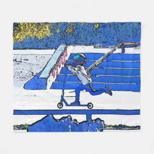 Cobertor De Velo Pequeno acelerador - Patinete de dublagem
