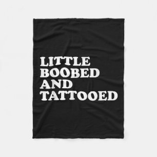 Cobertor De Velo Pequeno Ed E Tatuado - Tatuagem