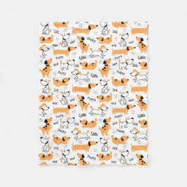 Cobertor De Velo Pequeno Puppy