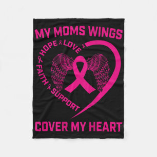 Cobertor De Velo Perda Rosa De Amado Uma Mãe Mãe Cancer De Mama Ck