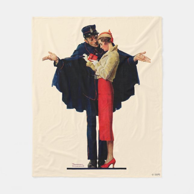 Cobertor De Velo Perdido em Paris (Frente)