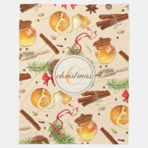 Cobertor De Velo Perfumes do vintage do Natal