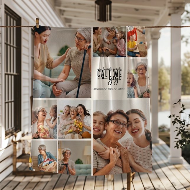 Cobertor De Velo Peronalized 9 Photo Gigi Gift (Criador carregado)