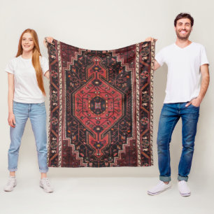 Cobertor De Velo Persa Rug Oriental Accent Vintage Retro Turco