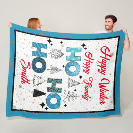 Cobertor De Velo Personalização do Papai Noel