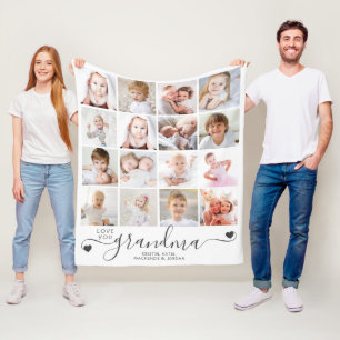 Cobertor De Velo Personalizada E Manuscrita Te Amo Avó 16 Foto