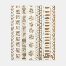 Personalizado Boho Tribal Arte Folclórico Geométri