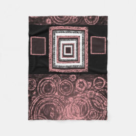 cobertor de velo personalizado de pasley rosa