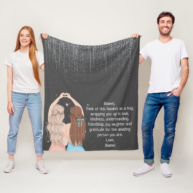 Cobertor De Velo Personalizado Para Meu Melhor Amigo (In Situ)