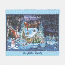 Personalizar Papais noeis De Cena De Inverno De Na