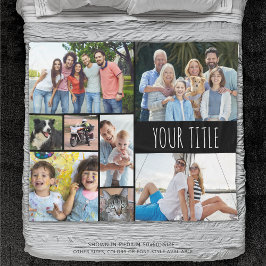 Cobertor De Velo Personalizar Simples 8 Fotografias Coloca A Sua Co