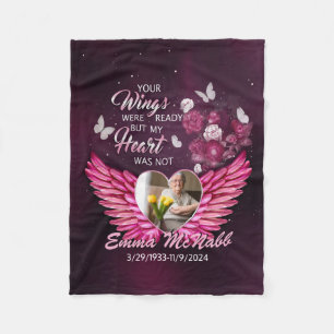 Cobertor De Velo Personalizar Suas Asas Estavam Prontas Mas Meu Cor