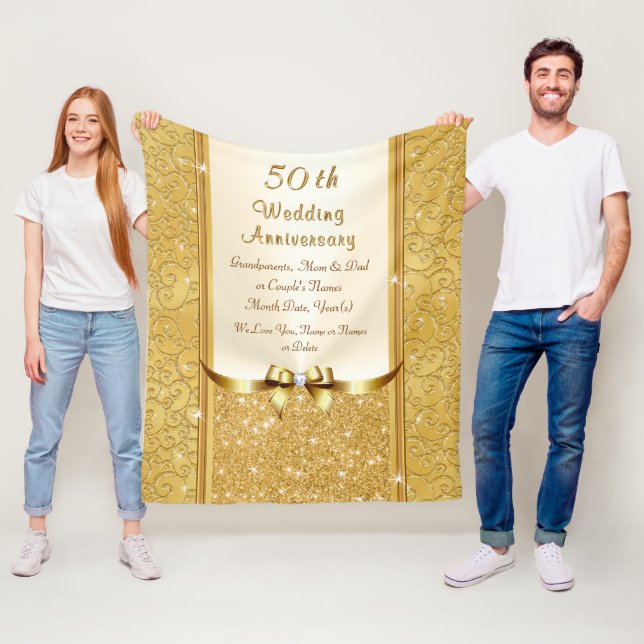 Cobertor De Velo Personalize a 50th cobertura do lance do (In Situ)