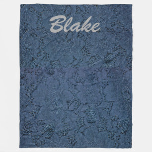 Cobertor De Velo Personalize o visual do Marinho de vinheta