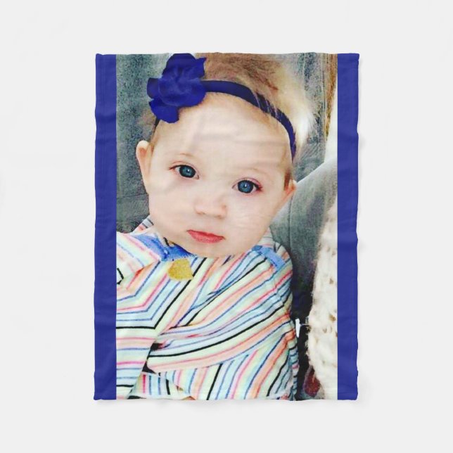 Cobertor De Velo Personalize & personalize seus próprios (Frente)