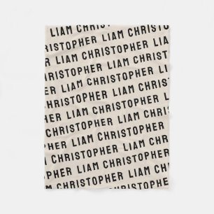 Cobertor De Velo Personalize seu Chá de fraldas de nome personaliza