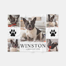 Cobertor De Velo Personalized Pet Dog Memorial Keepsake Photo