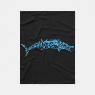 Cobertor De Velo Pesca de Wahoo Nativo Havaiano - Tribal Havaiano