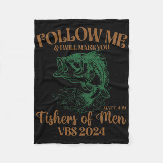 Cobertor De Velo Pescadores de Homens Matt 419 Vbs 2024 Retro Crist