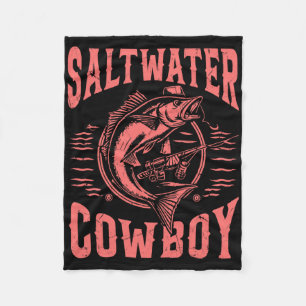 Cobertor De Velo Pescaria Cowboy de Água Salgada