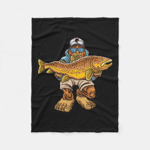 Cobertor De Velo Pescaria De Pé Grande