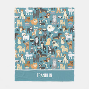 Cobertor De Velo Pet De Cachorro Cachorro Bonito