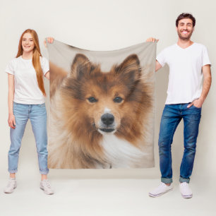 Cobertor De Velo Pet Dog Corgi Canine Breed Fleece