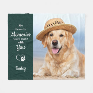 Cobertor De Velo Pet Memorial Dog Simpatia Oferta Foto Personalizad