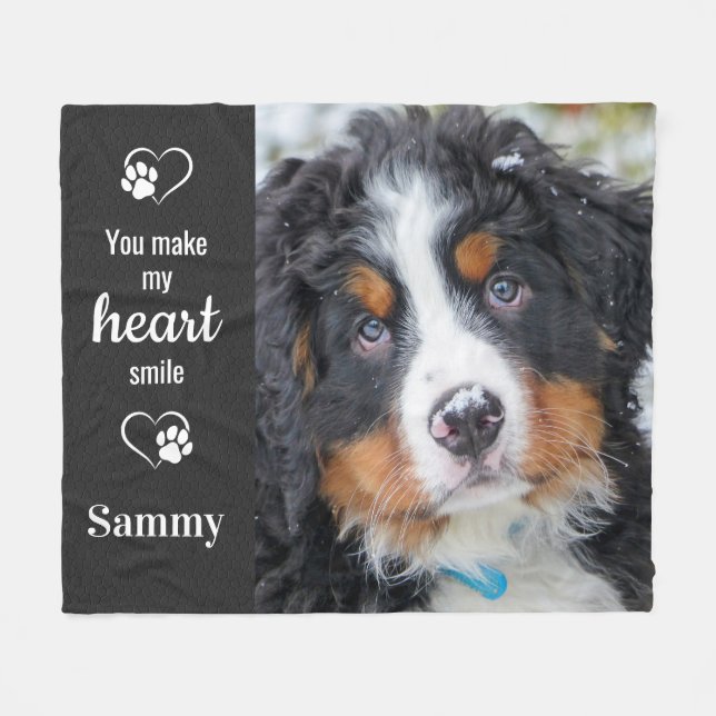 Cobertor De Velo Pet Sympathy Dog Perde Foto Personalizada Memorial (Frente (Horizontal))