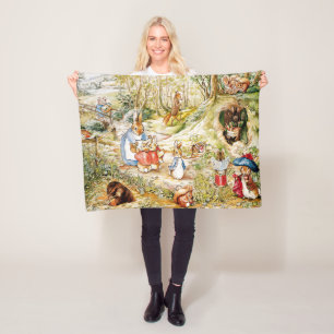 Cobertor De Velo Peter, o coelho