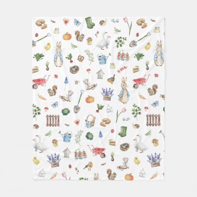 Cobertor De Velo Peter, o Coelho (Frente)