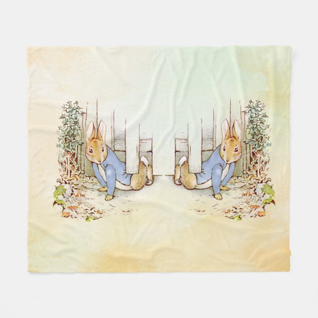Cobertor De Velo Peter Rabbit (Frente (Horizontal))