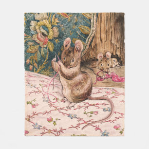 Cobertor De Velo Peter Rabbit (agulha de threading de ratos)